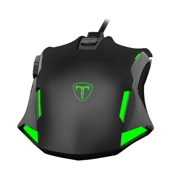 Mouse T-Dagger  Beifadier Negro Rgb Cableado Usb 7.200 Dpi