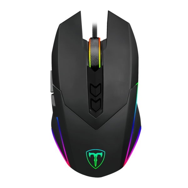 Mouse T-Dagger Lieutenant  Rgb  Cableado Usb 12.400 Dpi