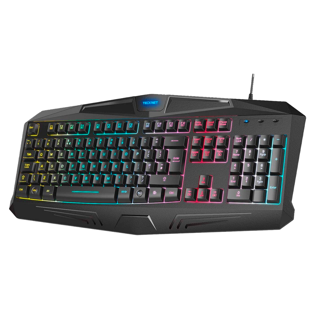 Teclado T-Dagger Tanker Led Arcoiris Usb Español