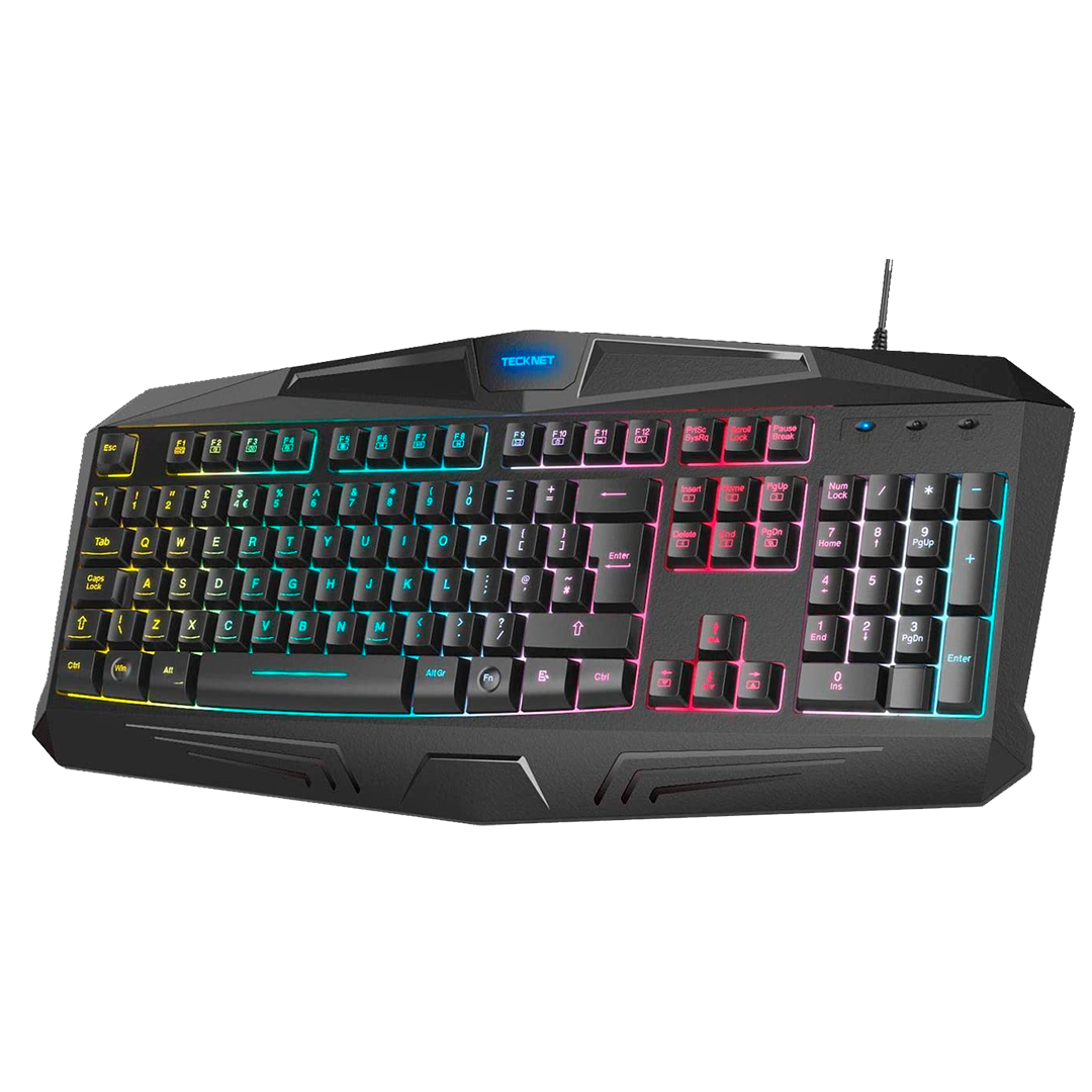 Teclado T-Dagger Tanker Led Arcoiris Usb Español