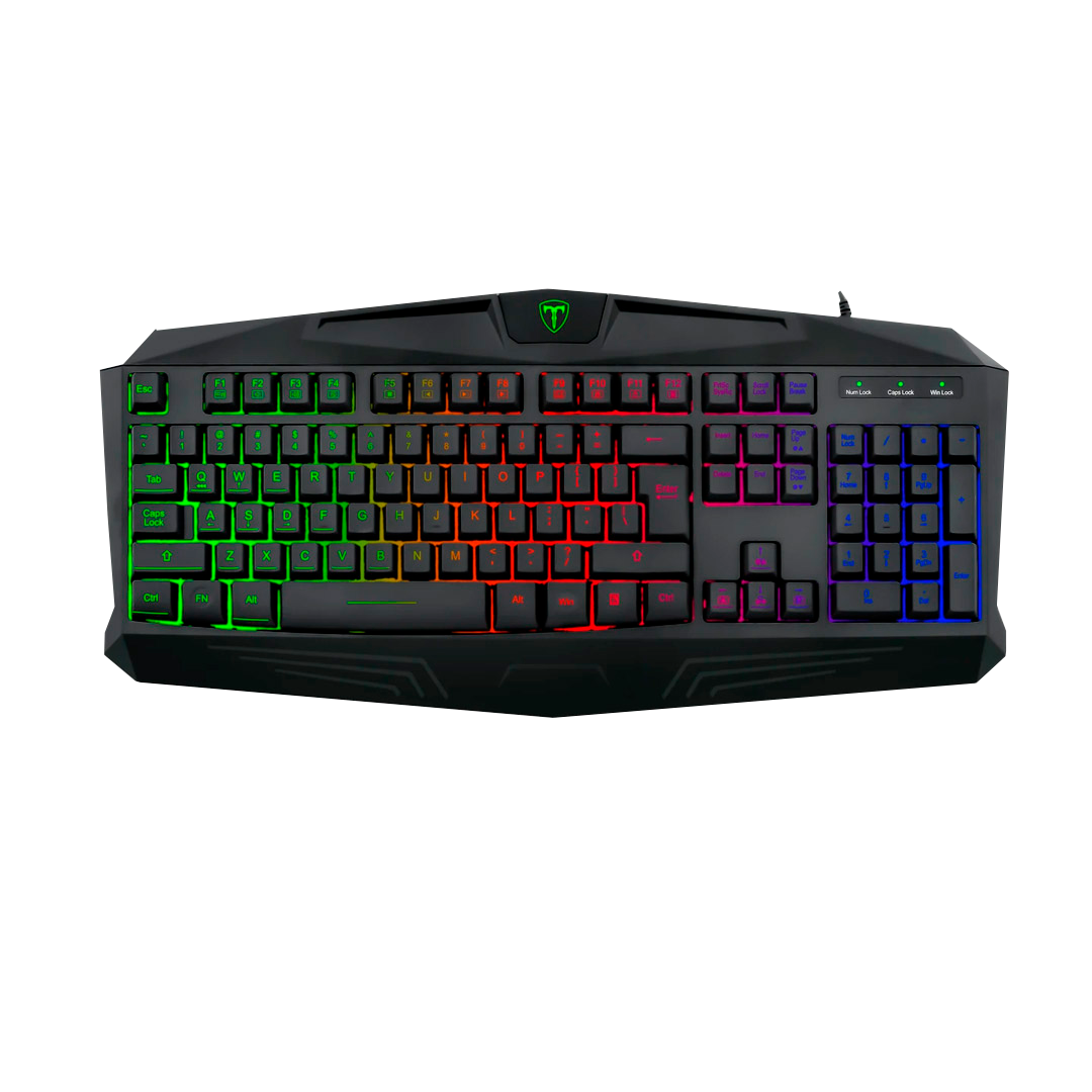 Teclado T-Dagger Tanker Led Arcoiris Usb Español
