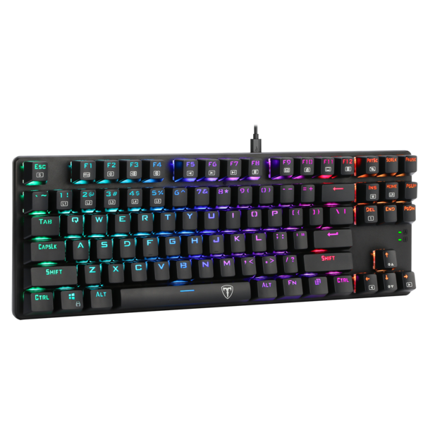 Teclado T-Dagger Bora Mecánico Usb Español Switch Rojo