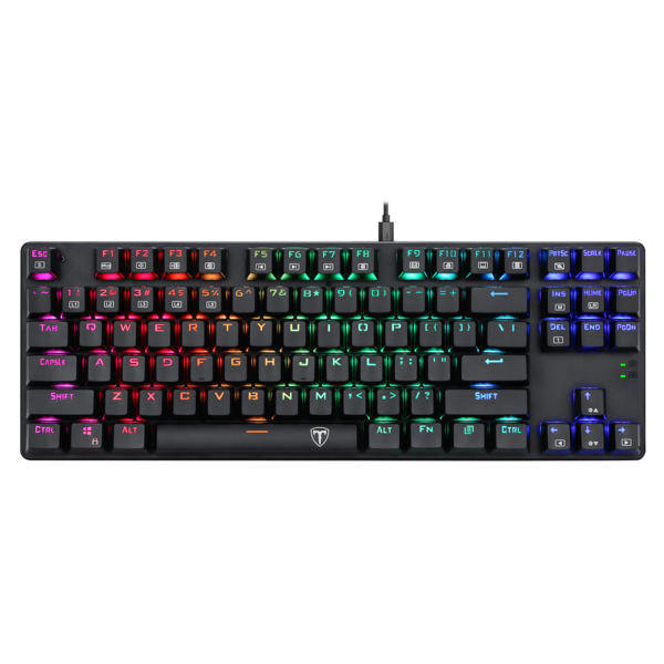 Teclado T-Dagger Bora Mecánico Usb Español Switch Rojo
