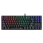 Teclado T-Dagger Bora Rgb Mecánico Usb Español Switch Rojo