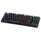 Teclado T-Dagger Bora Rgb Mecánico Usb Español Switch Rojo