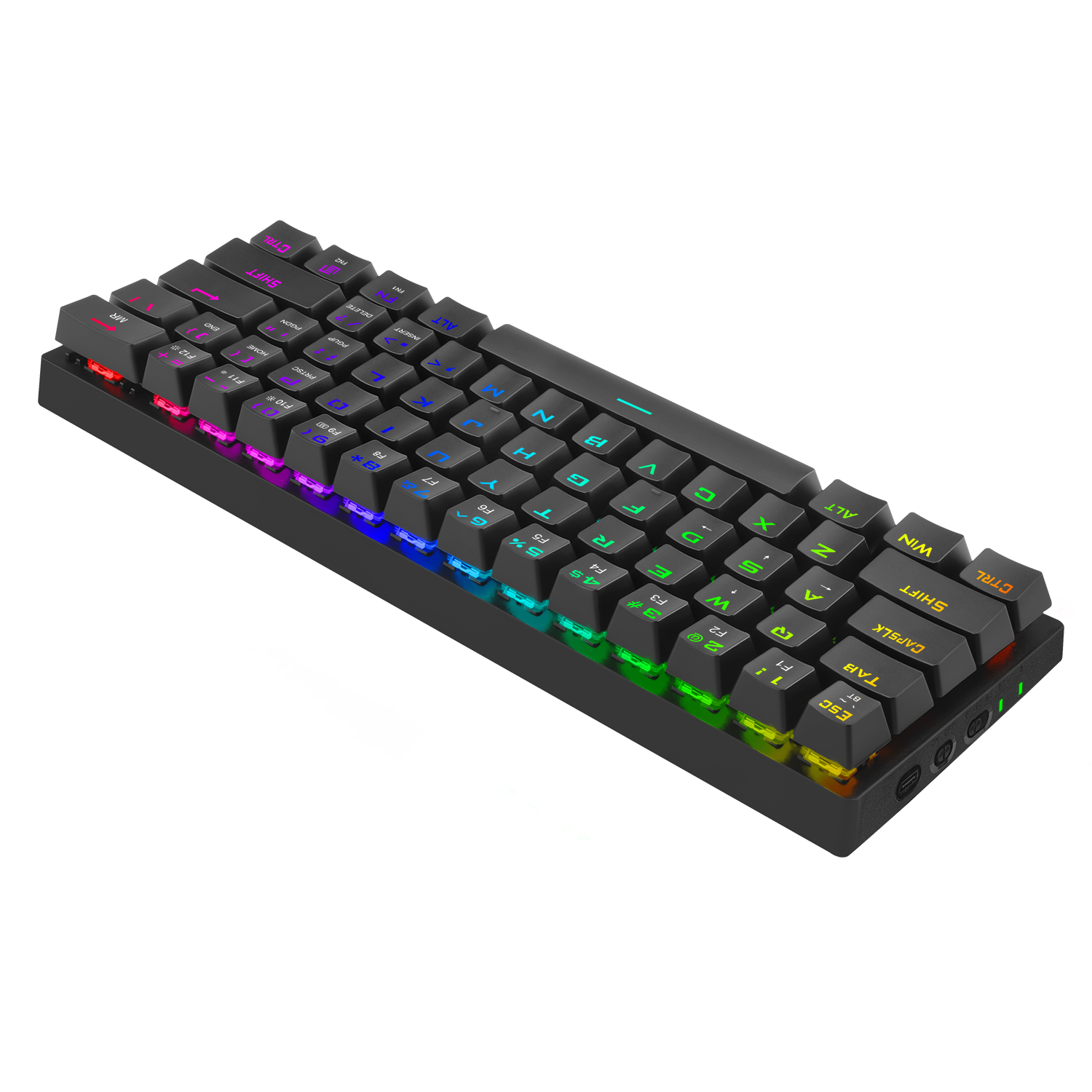 Teclado T-Dagger  Arena Mecánico Usb Español Switch Cafe