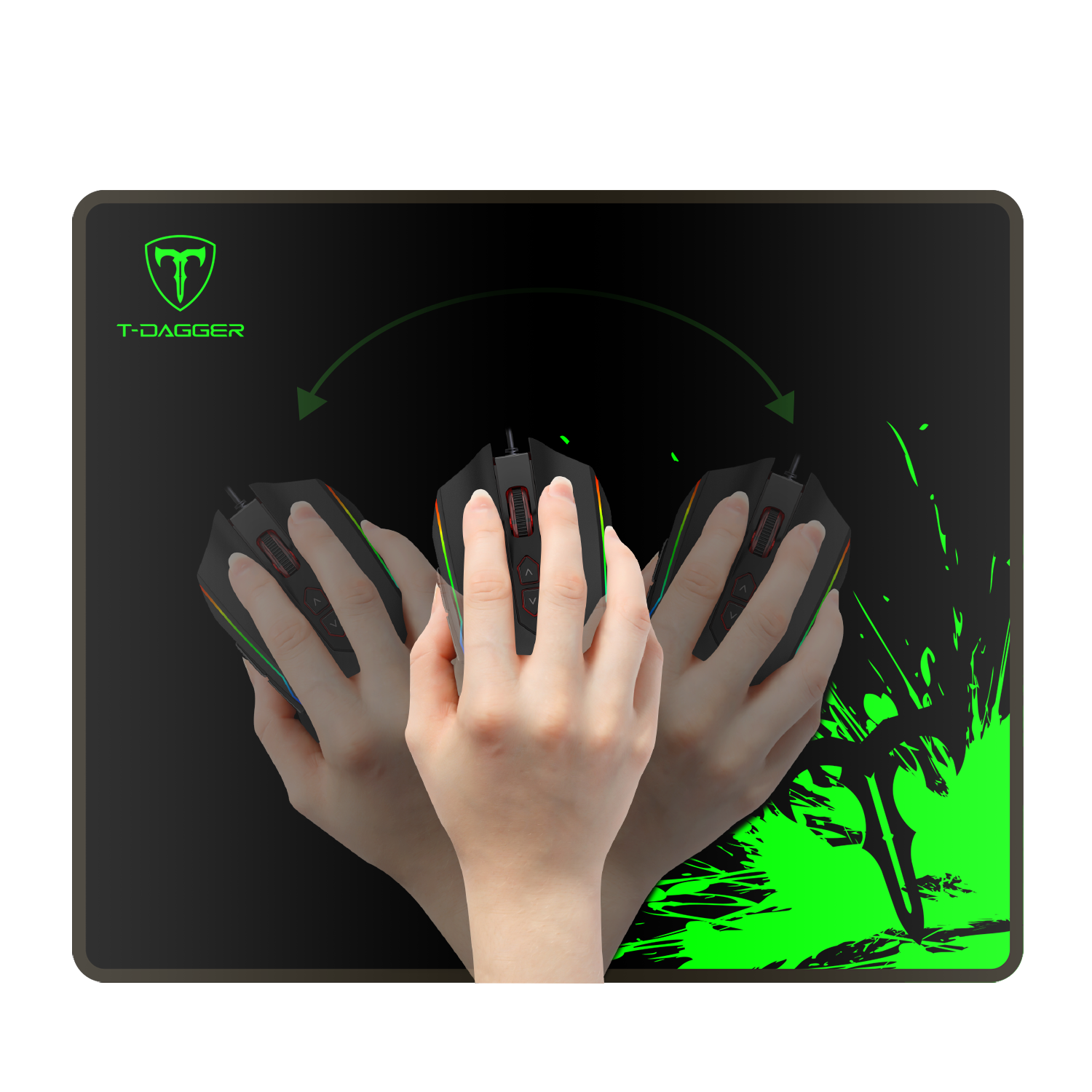 Pad Mouse T-Dagger T-Tmp100 Lava S