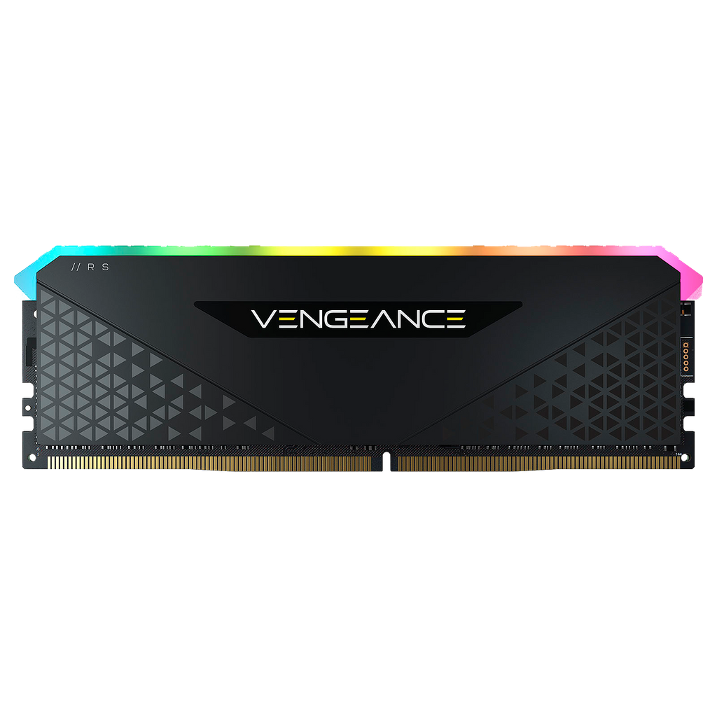 Memoria Ram Corsair Vengeance Rgb Negro Ddr4 8Gb 3200 Mhz
