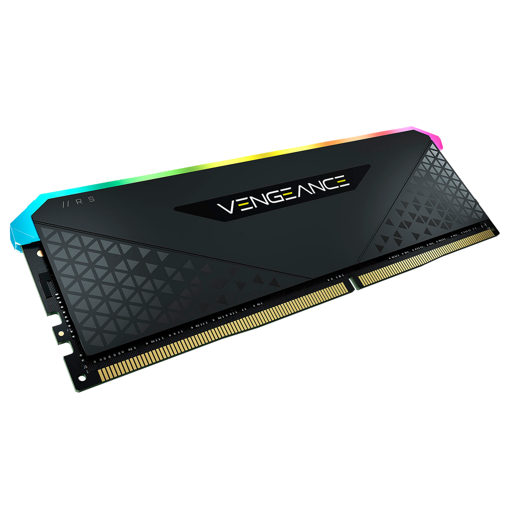 Memoria Ram Corsair Vengeance Rgb Negro Ddr4 8Gb 3200 Mhz