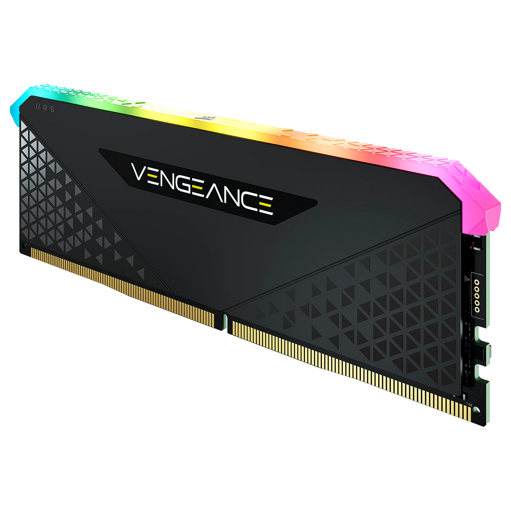 Memoria Ram Corsair Vengeance Rgb Negro Ddr4 8Gb 3200 Mhz