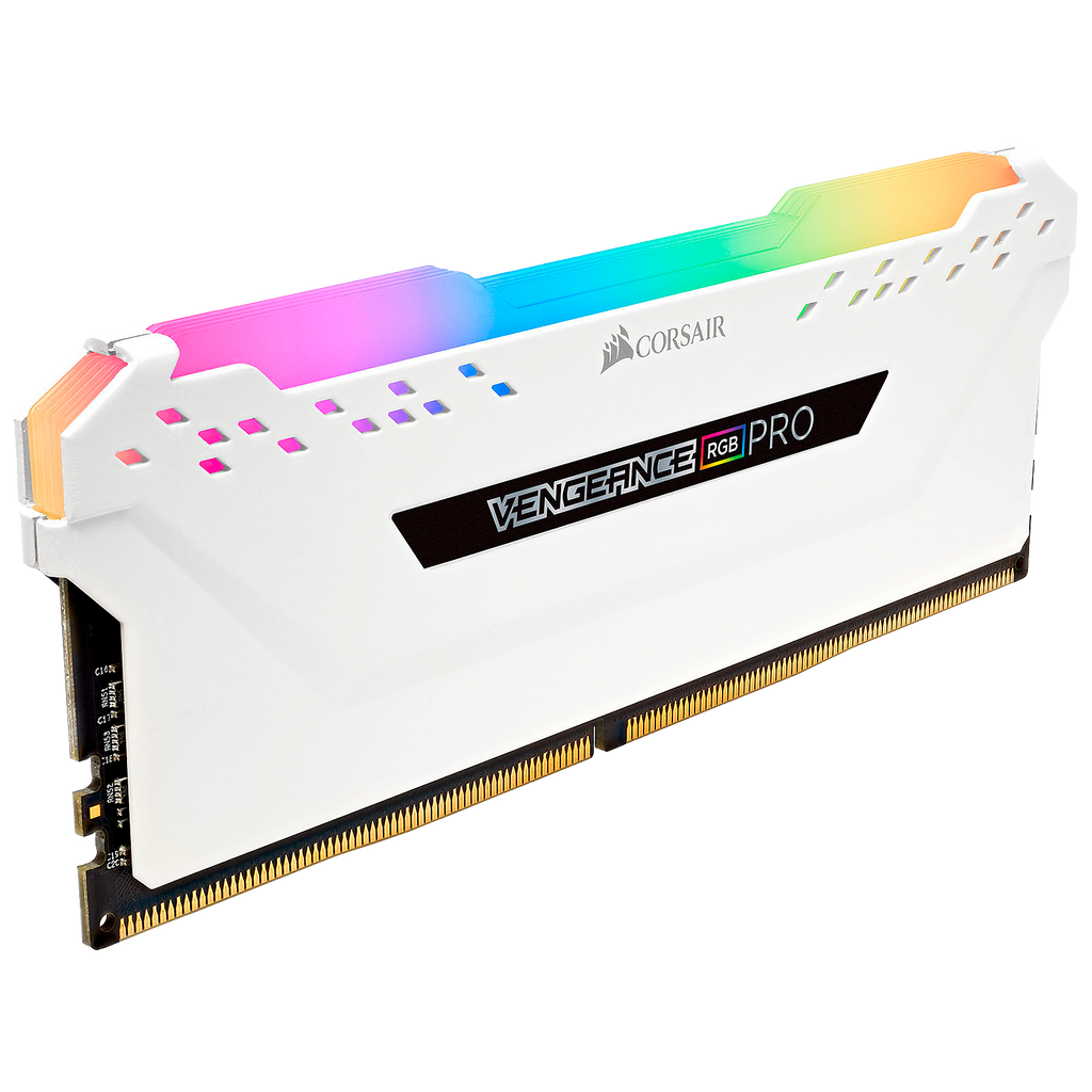 Memoria Ram Corsair Vengeance Rgb Pro Blanco 16Gb (2X8Gb) Ddr4 3600 Mhz