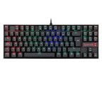 Teclado Redragon K552 Kumara Mecánico Rgb Negro Español Switch Azul