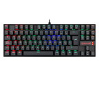 Teclado Redragon K552 Kumara Mecánico Rgb Negro Español Switch Rojo