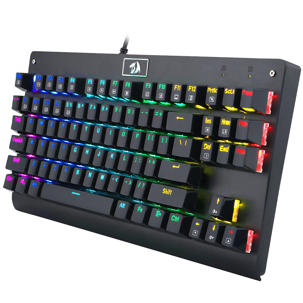 Teclado Redragon K568 Dark Avenger Rgb Mecánico Usb  Ingles