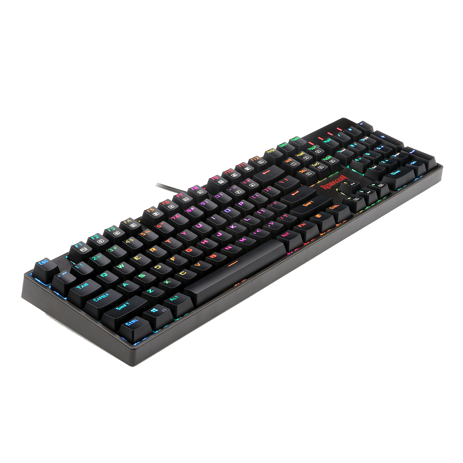 Teclado Redragon K582Rgb Surara Rgb Mecánico Usb