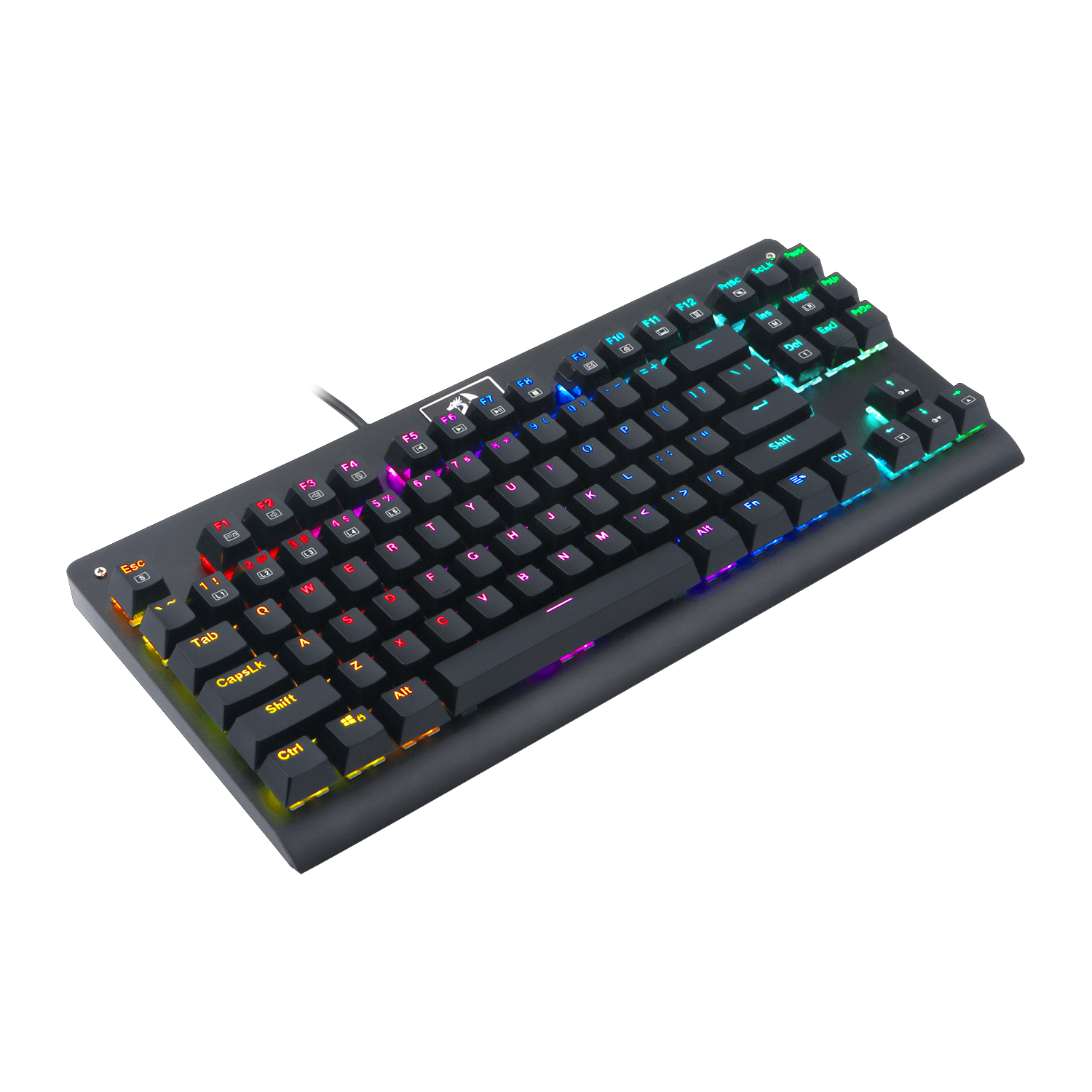 Teclado Redragon K582Rgb Surara Rgb Mecánico Usb
