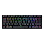 Teclado Redragon K630 Dragonborn Negro Mecánico Led Roja  Switch Café