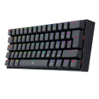 Teclado Redragon K630 Dragonborn Negro Mecánico Led Roja  Switch Café