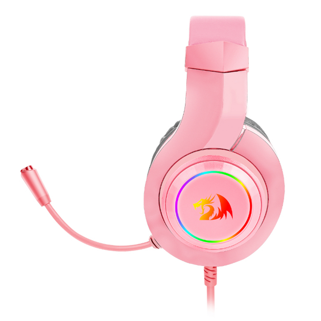 Audifono Redragon H260P-Rgb Hylas Rosado
