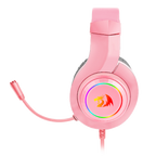 Audifono Redragon H260P-Rgb Hylas Rosado