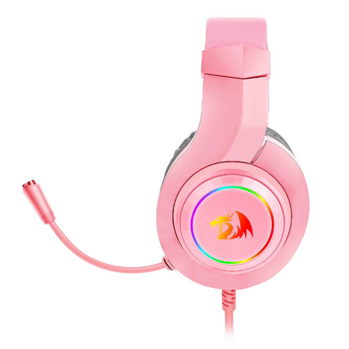 Audifono Redragon H260P-Rgb Hylas Rosado