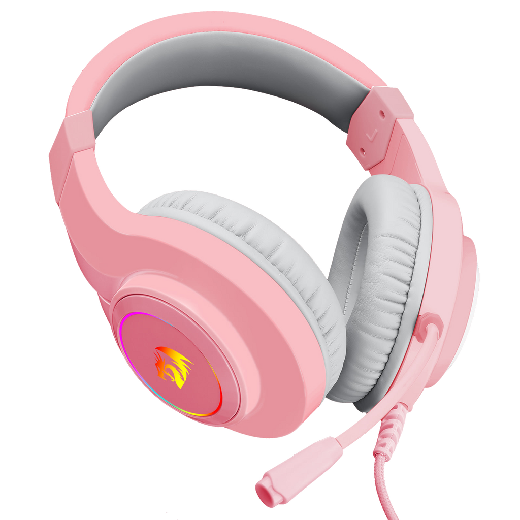 Audifono Redragon H260P-Rgb Hylas Rosado