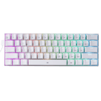 Teclado Redragon K630W Dragonborn Rgb Blanco Mecánico Switch Rojo