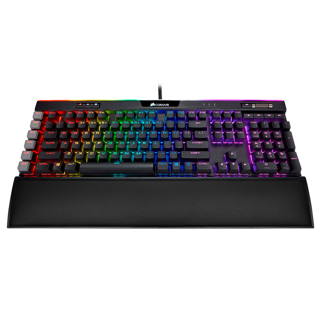 Teclado Corsair K95 Rgb Platinum Xt Mecánico Switch Cherry Mx Rápido
