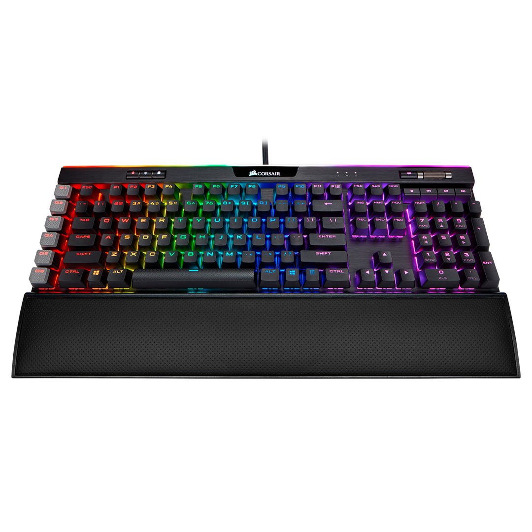 Teclado Corsair K95 Rgb Platinum Xt Mecánico Switch Cherry Mx Rápido