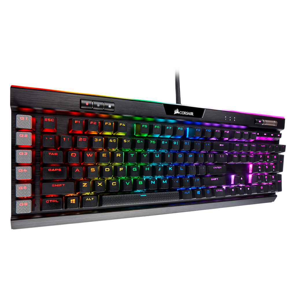 Teclado Corsair K95 Rgb Platinum Xt Mecánico Switch Cherry Mx Rápido