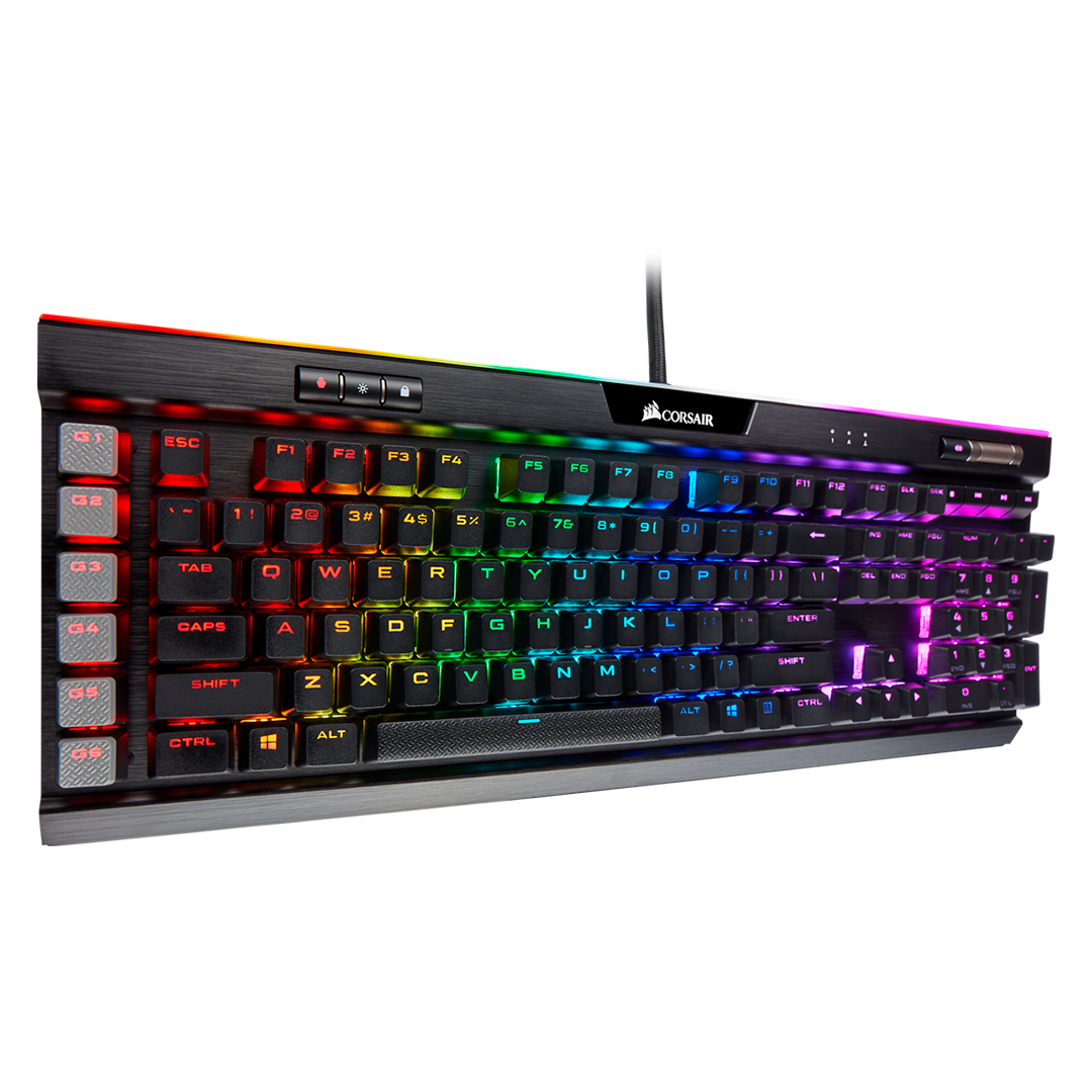 Teclado Corsair K95 Rgb Platinum Xt Mecánico Switch Cherry Mx Rápido