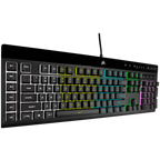 Teclado Corsair K55 Rgb Pro Membrana Cableado Usb