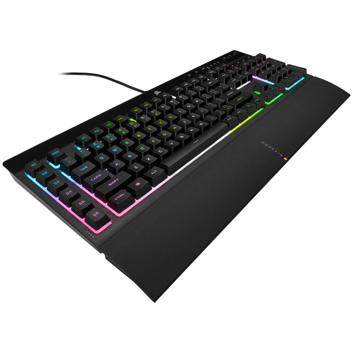 Teclado Corsair  K55 Rgb Pro Xt Membrana Cableado Usb