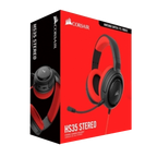 Audifono Corsair Hs35 Stereo Rojo