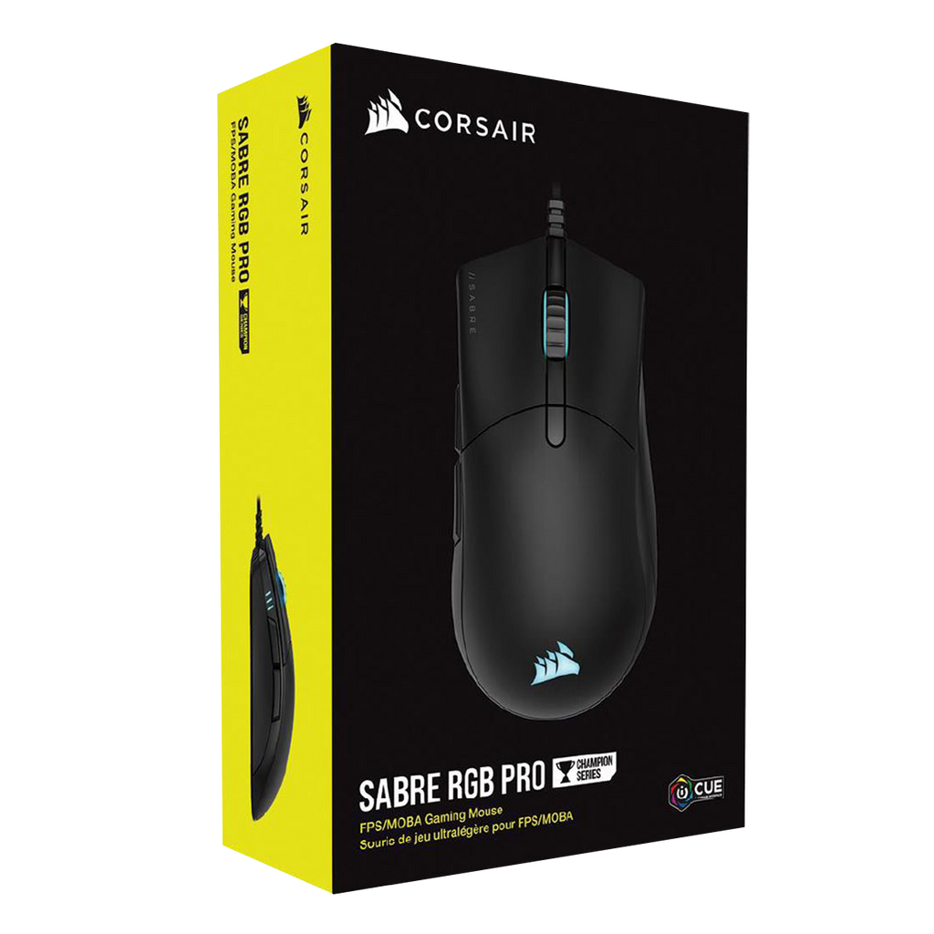 Mouse Corsair  Sabre Rgb Pro Champion Series 26.000 Dpi