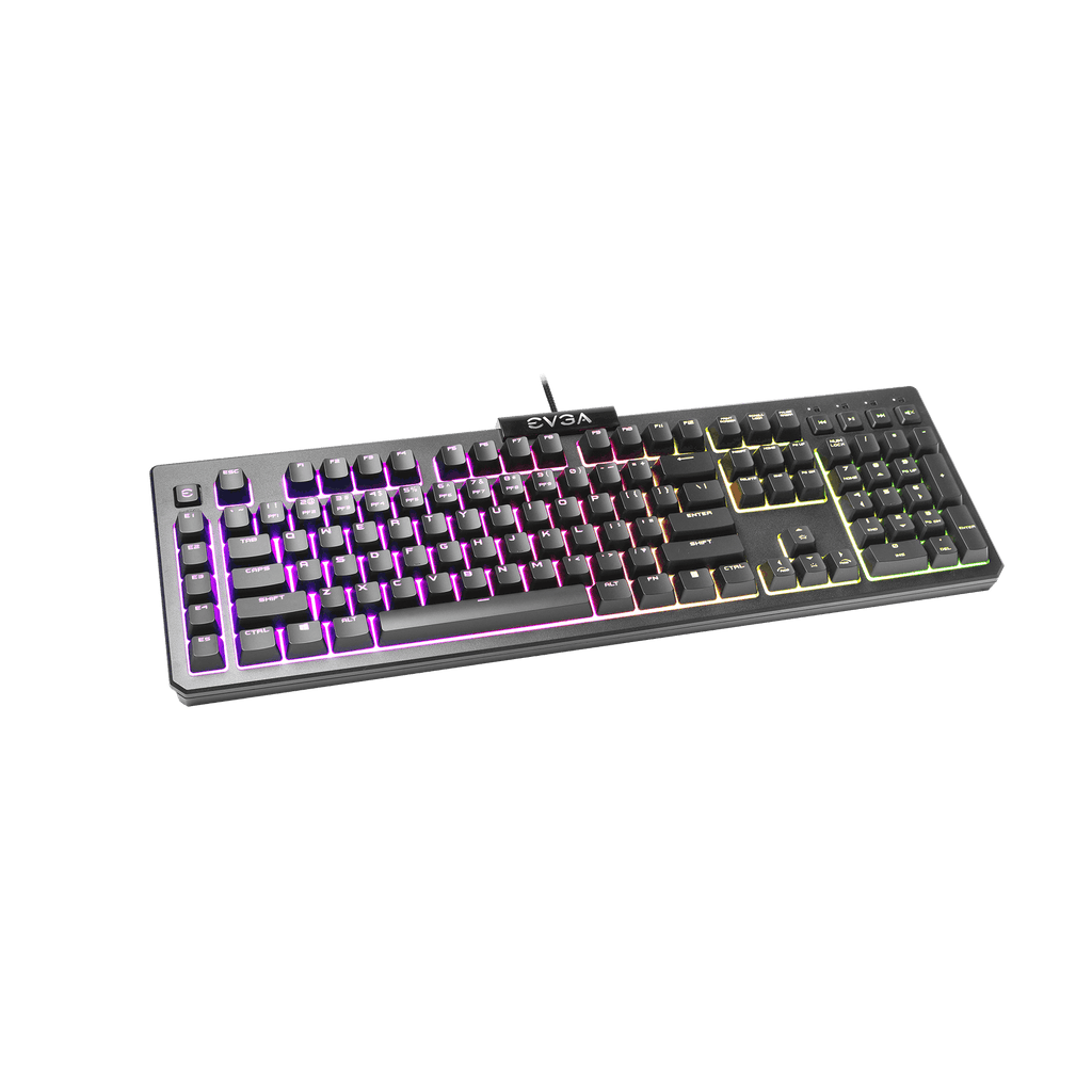 Teclado Evga Z12 Rgb Membrana Usb Resistente Al Agua