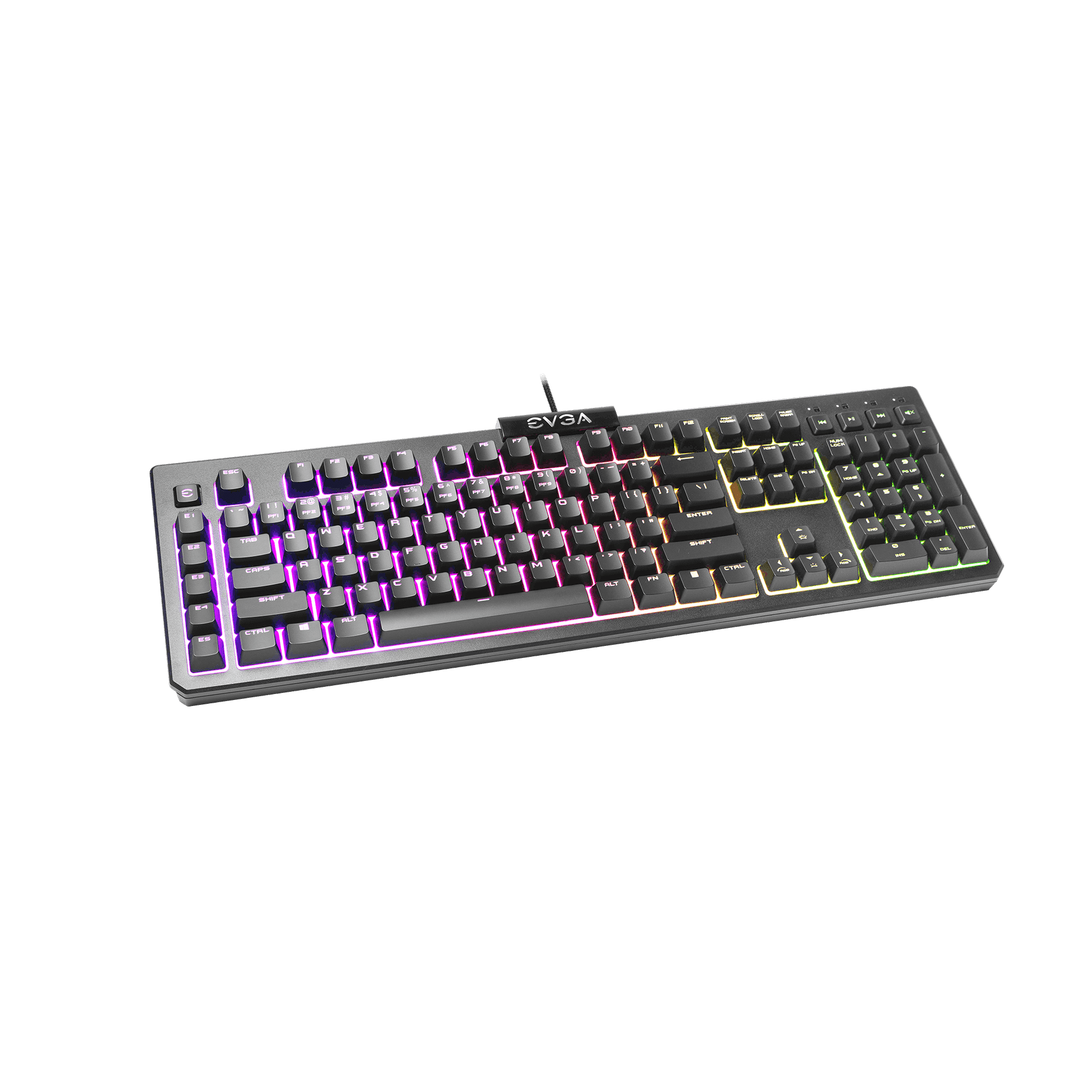 Teclado Evga Z12 Rgb Membrana Usb Resistente Al Agua