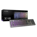 Teclado Evga Z12 Rgb Membrana Usb Resistente Al Agua