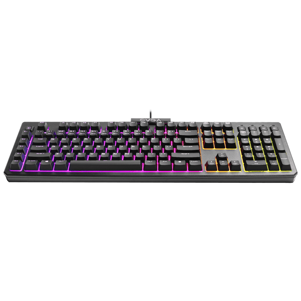 Teclado Evga Z12 Rgb Membrana Usb Resistente Al Agua