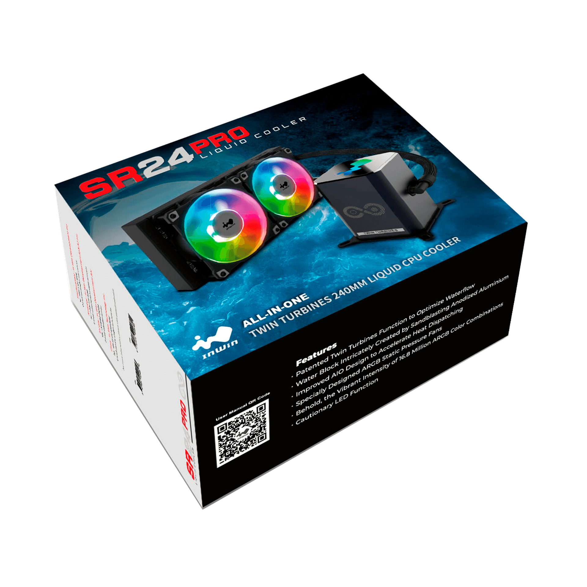 Refrigeracion Liquida Inwin Sr24 Pro Argb 240 Mm