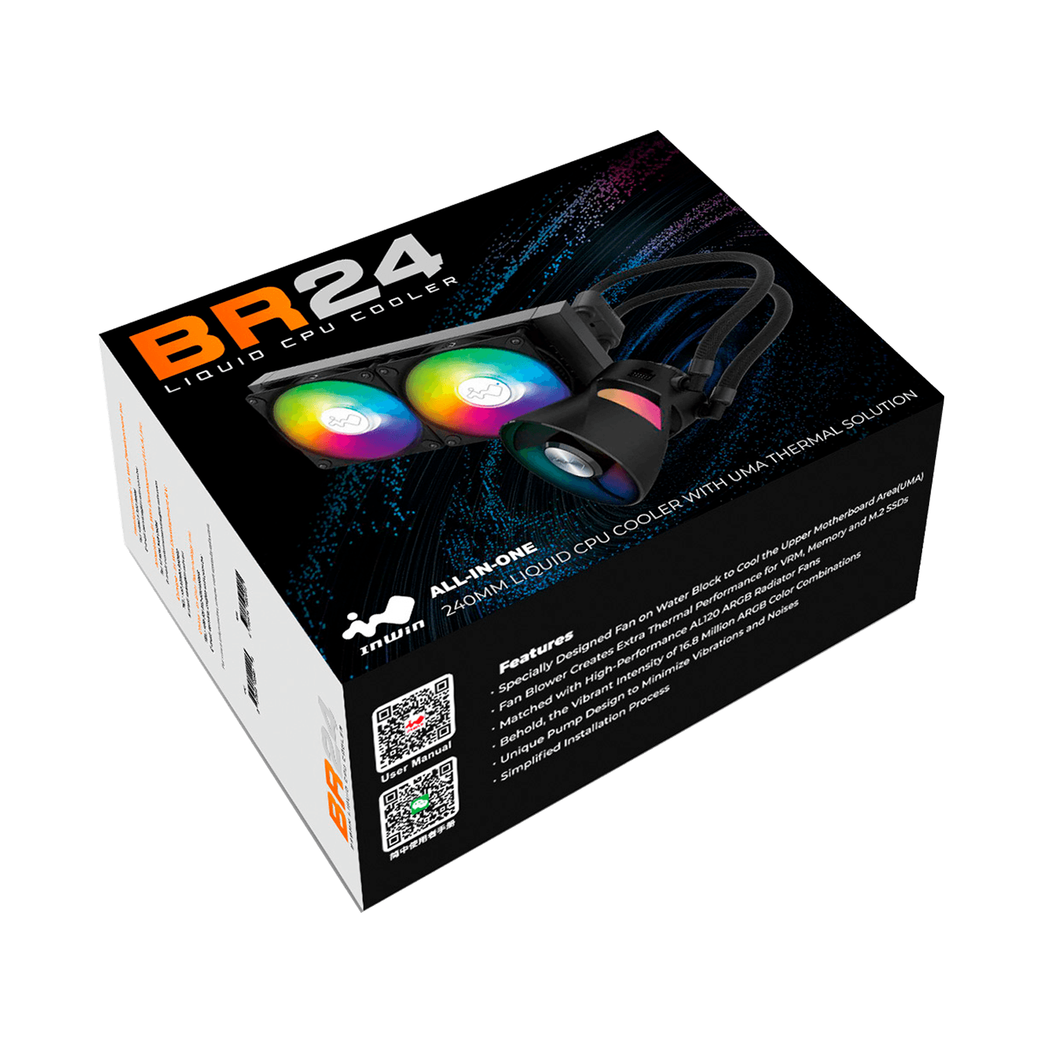 Refrigeracion Liquida Inwin Br24 Argb 240 Mm