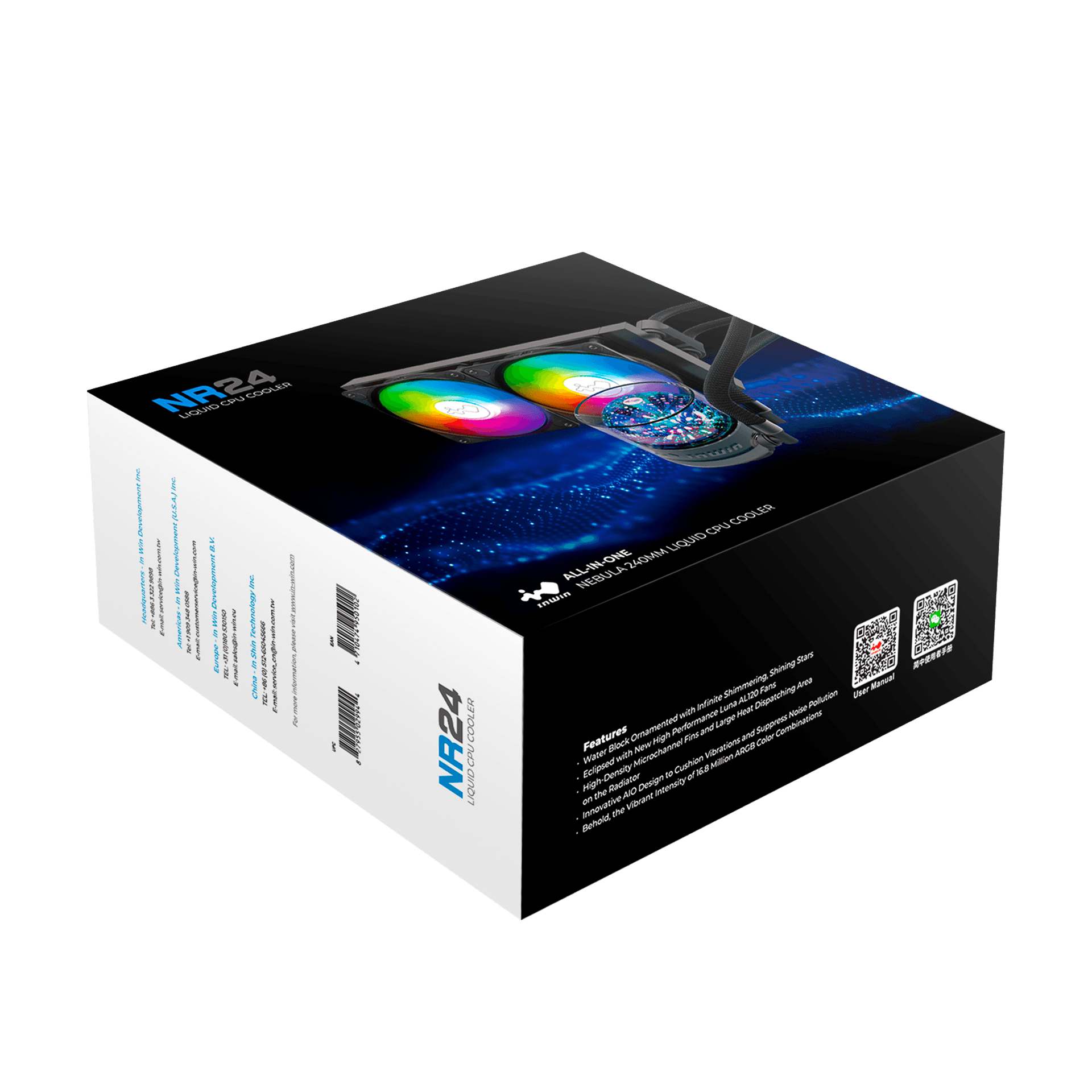 Refrigeracion Liquida Inwin  Nr24 Argb 240 Mm