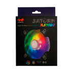 Ventilador  Inwin Saturn Asn120 Triple Pack Argb 120 Mm