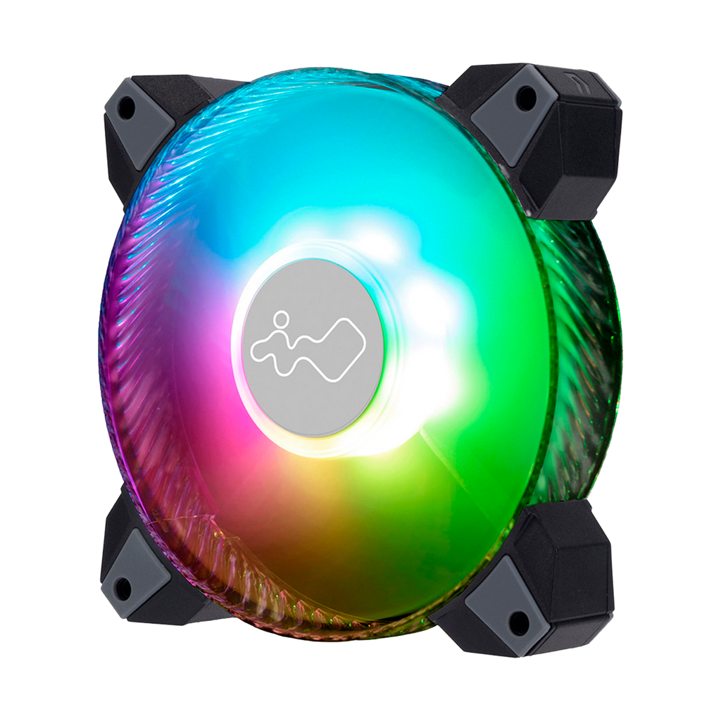 Ventilador  Inwin Saturn Asn120 Triple Pack Argb 120 Mm