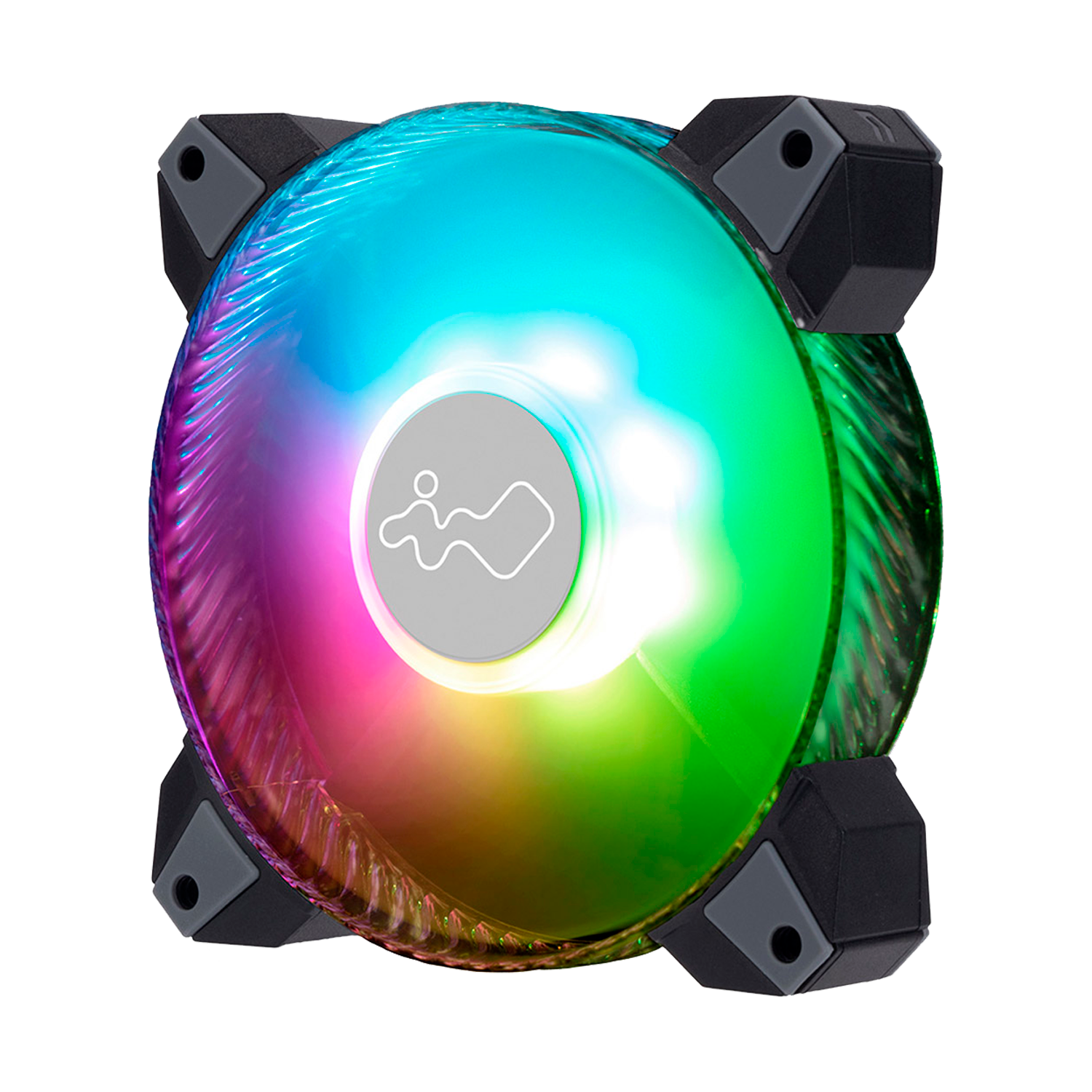 Ventilador  Inwin Saturn Asn120 Triple Pack Argb 120 Mm