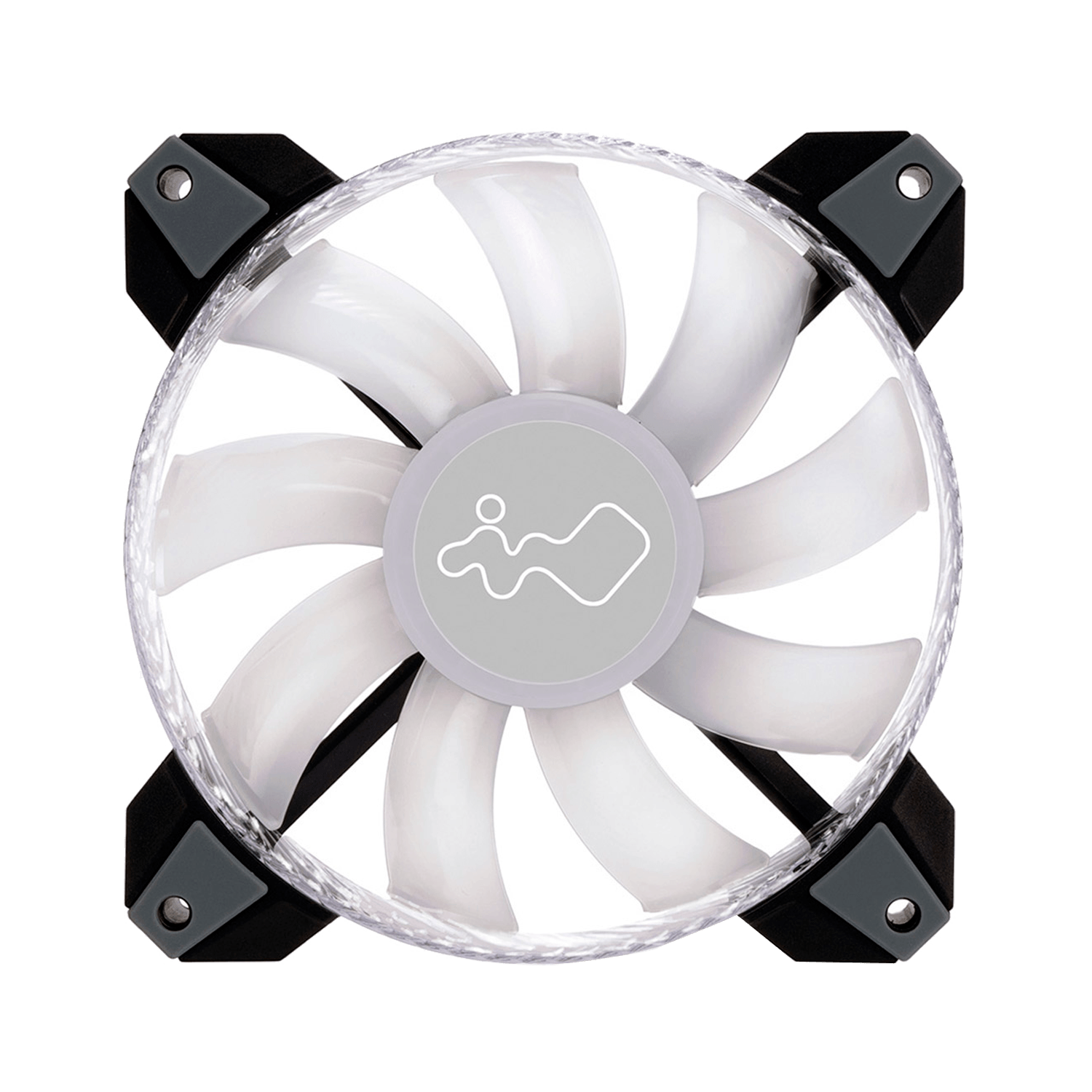 Ventilador  Inwin Saturn Asn120 Triple Pack Argb 120 Mm