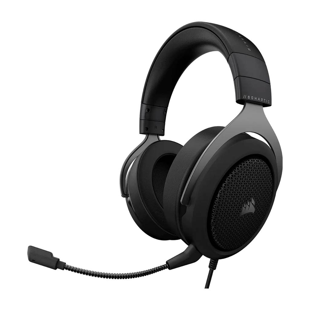 Audifono Corsair Hs60 Haptic Estéreo Carbon Usb