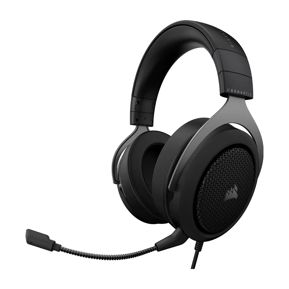 Audifono Corsair Hs60 Haptic Estéreo Carbon Usb
