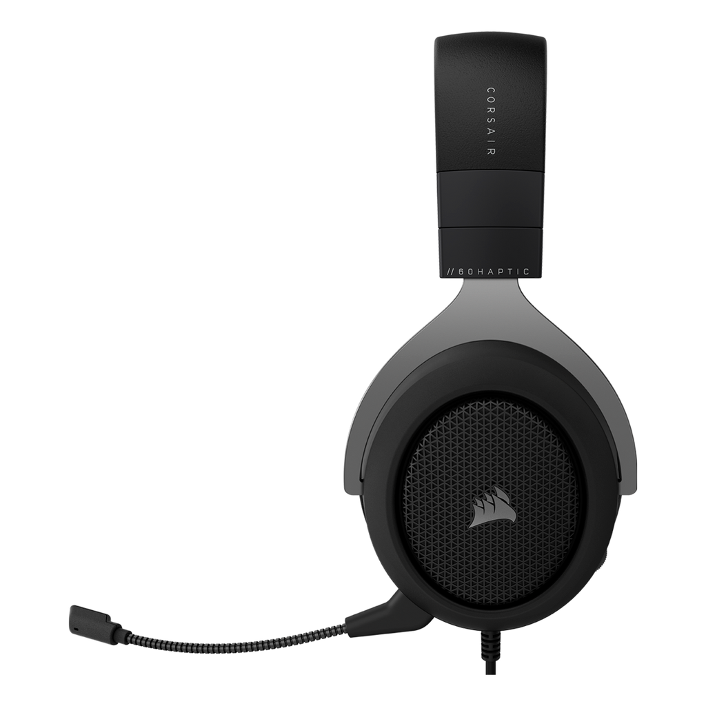 Audifono Corsair Hs60 Haptic Estéreo Carbon Usb