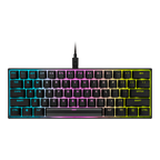 Teclado Corsair  K65 Rgb Mini Mecánico Switch Cherry Mx Rojo
